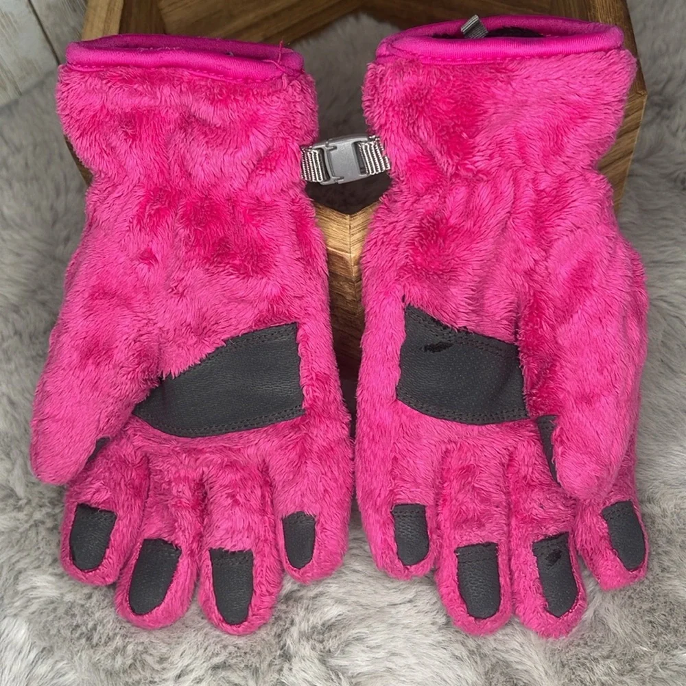 Pink Teddy Gloves by Head, Youth Size M